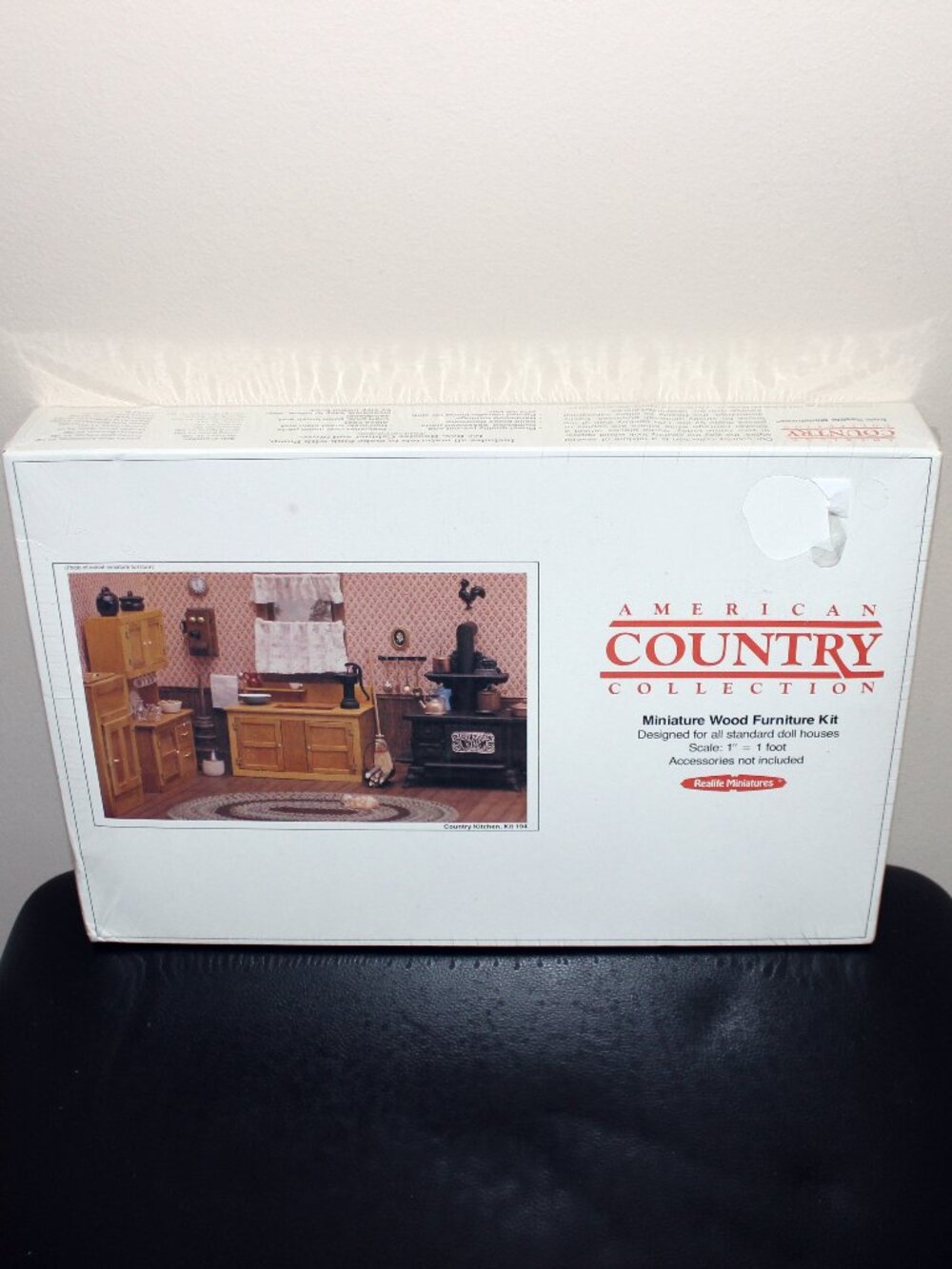 sealed❤️1976 Realife Miniatures American Country Collection Kitchen Model Kit
